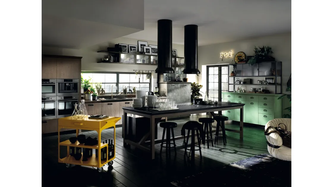 Cucina Moderna Diesel Social Kitchen Ruxe Grey di Scavolini