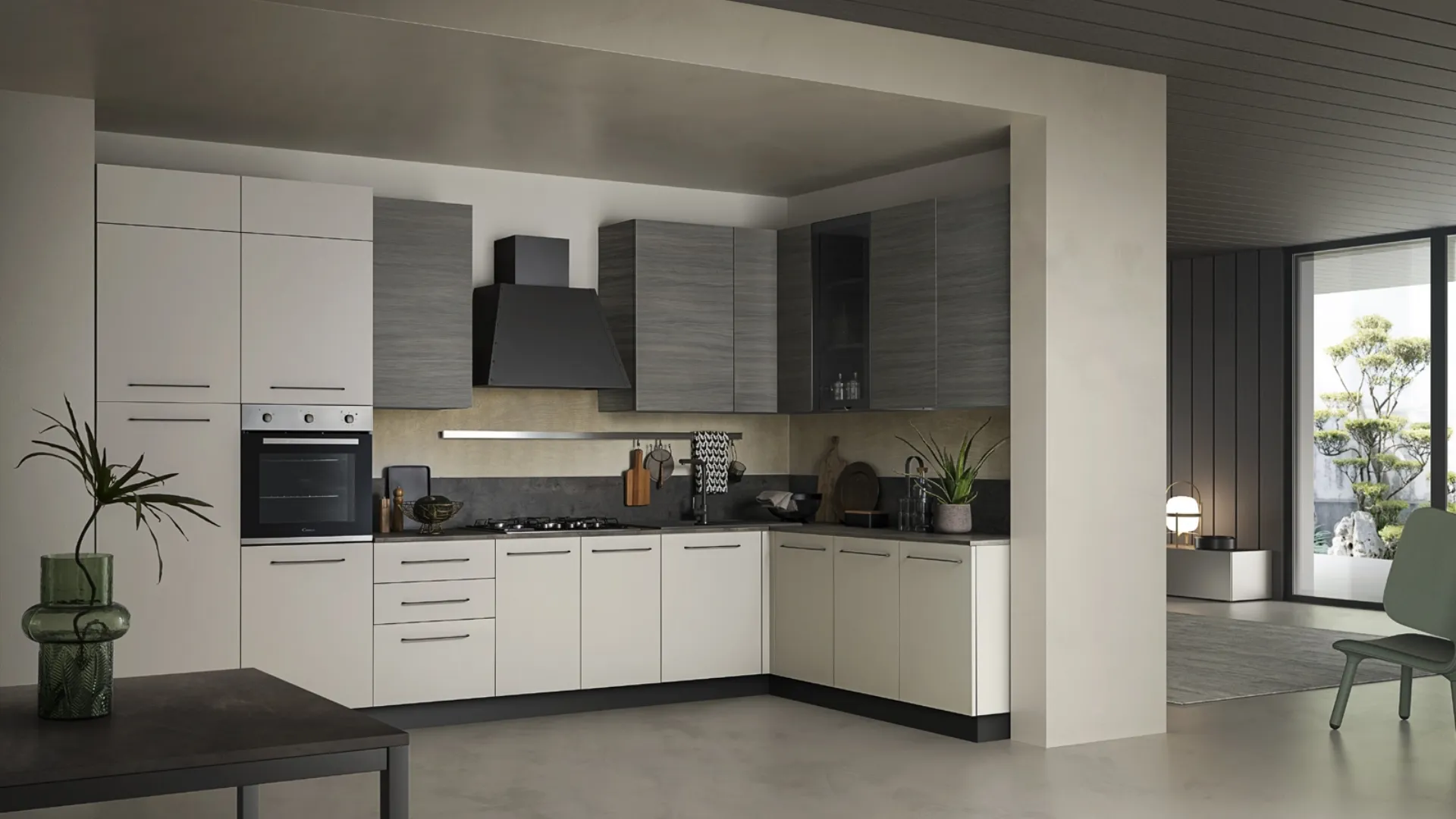 Cucina Moderne in pet Easy 031 di Ar-due