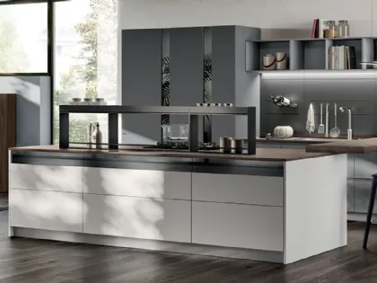 Scopri la cucina moderna Scavolini Liberamente con penisola a